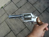 S&W MODEL 13-2, 4" NICKEL, ORIGINAL OWNER, EXCELLENT CONDITION - 4 of 6