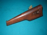 EXCELLENT ORIGINAL WW 2 INGLIS CANADIAN MARKED HI POWER STOCK, - 1 of 7