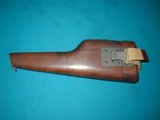 EXCELLENT ORIGINAL WW 2 INGLIS CANADIAN MARKED HI POWER STOCK, - 2 of 7