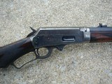 SWEET LITTLE MARLIN MODEL 1893 ANTIQUE,20" DELUXE SHORT RIFLE 38-55, 1/2 ROUND TAKEDOWN - 2 of 15
