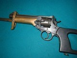 WEBLEY MK VI, .455, MATCHING . WITH STOCK AND BAYONET - 6 of 6