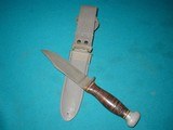 EXCELLENT, USN MK 1, PAL 1935 KNIFE WITH SCABBARD - 4 of 6