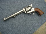 COLT SAA .45 , NICKEL 7.5", MFD. 1877, w/ COLT LETTER - 1 of 9