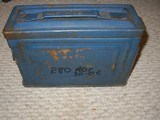 30-06 IN M1 GARAND CLIPS, 256 RDS. ,CLEAN;
DM 42 DATED, IN WW2 NAVY AMMO CAN - 5 of 5