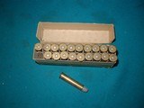 EARLY BOX OF REMINGTON UMC 45-70 AMMO, WITH BACK SEAL STILL INTACT - 3 of 4