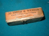 S&W 32 S&W
CAL, PRE WAR BOX ,43 RDS - 2 of 5