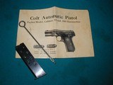COLT 1903 U.S. PROPERTY .32, MINT IN BOX 1911 and LETTER - 8 of 15