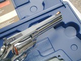 COLT PYTHON, 1994, 4" POLISHED STAINLESS, NEW, UNFIRED IN BOX - 5 of 10