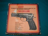 EARLY CZ 75, MINT IN ORIGINAL BOX, 2 MATCHING MAGS - 10 of 11