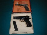 EARLY CZ 75, MINT IN ORIGINAL BOX, 2 MATCHING MAGS - 9 of 11
