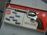 COLT 2ND GEN 7 1/2" NICKEL .45 IN STAGECOACH BOX - 1 of 7