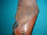 NICE WW 1 M-1912 U.S. SWIVEL HOLSTER FOR THE 1911, ID' D ON THE INNER FLAP.... - 7 of 10