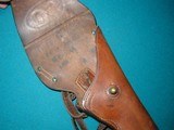 NICE WW 1 M-1912 U.S. SWIVEL HOLSTER FOR THE 1911, ID' D ON THE INNER FLAP.... - 5 of 10
