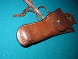 NICE WW 1 M-1912 U.S. SWIVEL HOLSTER FOR THE 1911, ID' D ON THE INNER FLAP.... - 8 of 10