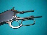 BEAUTIFUL RARE OPTIONED 1886 DELUXE SADDLE CARBINE - 10 of 15