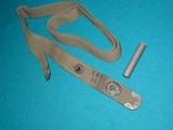MINT M1-CARBINE SLING
UN-ISSUED SMC 44 w / IS OILER - 2 of 7