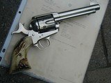SUPERB ORIGINAL COLT .45 SAA, NICKEL,LETTER TO WOLF AN KLAR TEXAS, 1926 - 11 of 13