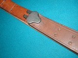 NICE AUTHENTIC WW1 LEATHER SLING, 1918, H&P Co., M.C.G. INSPECTED - 1 of 8