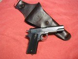 1913 U.S.M.C. 1911 RIG, w/ USMC MARKED DROP HOLSTER AND FACTORY LETTER