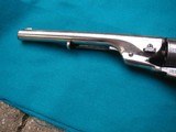 BEAUTIFUL RICHARDS 1860 ARMY CARTRIDGECONVERSION, NICKEL , MATCHING - 2 of 11