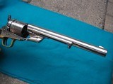 BEAUTIFUL RICHARDS 1860 ARMY CARTRIDGECONVERSION, NICKEL , MATCHING - 4 of 11