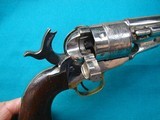 BEAUTIFUL RICHARDS 1860 ARMY CARTRIDGECONVERSION, NICKEL , MATCHING - 8 of 11