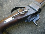 GORGEOUS 1863 SHARPS NEW MODEL SRC, PERCUSSION CARBINE. - 10 of 20