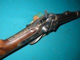 GORGEOUS 1863 SHARPS NEW MODEL SRC, PERCUSSION CARBINE. - 2 of 20