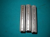 COLT EARLY AR 15 MAGS, THREE,
MARKED COLT ,
.223 WITH METAL FOLLOWER - 4 of 8