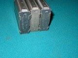 COLT EARLY AR 15 MAGS, THREE,
MARKED COLT ,
.223 WITH METAL FOLLOWER - 6 of 8