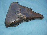 WW 2 ORIGINAL LUGER HOLSTER, HANS - ROMER, 1940