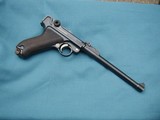 NICE 1917 DWM ARTILLERY LUGER, MATCHING - 1 of 17