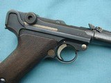 NICE 1917 DWM ARTILLERY LUGER, MATCHING - 8 of 17