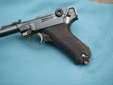 NICE 1917 DWM ARTILLERY LUGER, MATCHING - 3 of 17