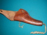 VERY NICE COLT 1917 WW 1 REVOLVER HOLSTER - 2 of 5