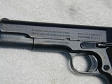 COLT , WW1 1918 ,BRUSH BLUE 1911 EXCELLENT CONDITION - 1 of 11