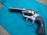 BEAUTIFUL BISLEY, 44-40 FRONTIER SIX SHOOTER 4 3/4