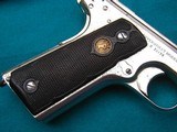 RARE, INTRIGUING COLT 1911, NICKEL. w/ FACTORY FLEUR DE LIS GRIPS. 1916 - 16 of 20