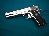 RARE, INTRIGUING COLT 1911, NICKEL. w/ FACTORY FLEUR DE LIS GRIPS. 1916 - 20 of 20
