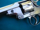 EXCELLENT, RARE, WEBLEY - KAUFFMAN, NICKEL REVOLVER - 2 of 12
