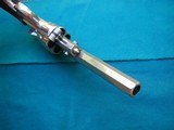 EXCELLENT, RARE, WEBLEY - KAUFFMAN, NICKEL REVOLVER - 10 of 12