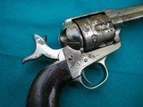 COLT SAA 1882 , FACTORY NICKEL
.45 , 7.5