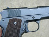 COLT 1940 C.S.R., MATCHING ORIGINAL WW2 1911 A1 , IN 95% CONDITION - 4 of 19