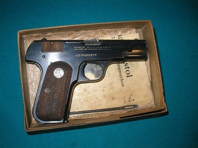 OSS .32 COLT , MODEL 1903 IN BOX w/ COLT LETTER
