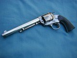 RARE ! COLT BISLEY, ANTIQUE, NICKEL .45 7 1/2