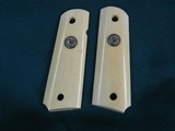 PRE BAN, COLT 1911 GRIPS w/MEDALLIONS - Image 2 of 9