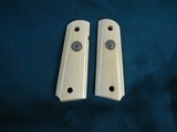 PRE BAN, COLT 1911 GRIPS w/MEDALLIONS - Image 1 of 9