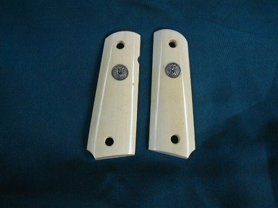 PRE BAN, COLT 1911 GRIPS w/MEDALLIONS - Image 9 of 9