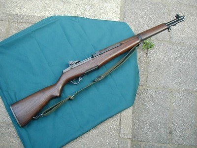 BEAUTIFULM1 GARAND, LATE WAR; 4- 45 ALL CORRECT AND ORIGINAL - Image 19 of 20