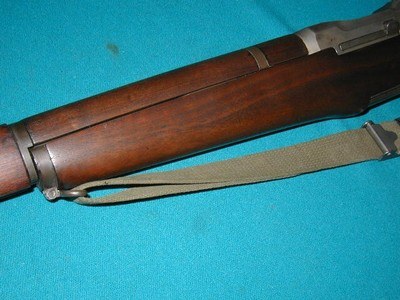 BEAUTIFULM1 GARAND, LATE WAR; 4- 45 ALL CORRECT AND ORIGINAL - Image 6 of 20